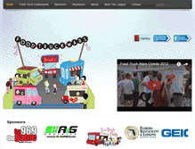 Tablet Screenshot of foodtruckwars.com